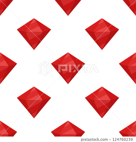 Seamless Red Diamond Pattern. Flat Cartoon Vector Luxury Gemstone Background. Shiny Ruby Crystal Texture, Repeating Precious Stone Design. Jewelry Decor, Red Diamond Wallpaper. Shiny Diamond Pattern Seamless Red Diamond Pattern. Flat Cartoon Vector Luxury Gemstone Background. Shiny Ruby Crystal Texture, Repeating Precious Stone Design. Jewelry Decor, Red Diamond Wallpaper. Shiny Diamond Pattern 124760239
