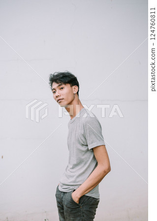 portrait of a young man 124760811