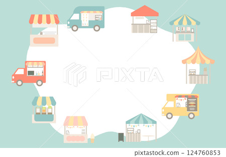 菜市場 框架 幀 124760853