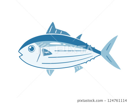 插畫靈感來自鰹魚 124761114