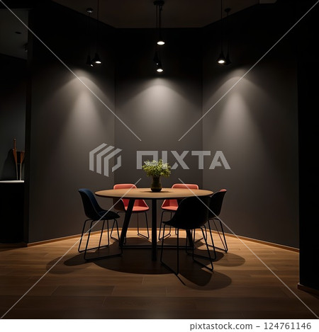 Stylish meeting room/lounge Stylish meeting room/lounge 124761146