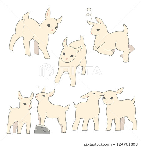 小山羊套裝 小山羊套裝 124761808