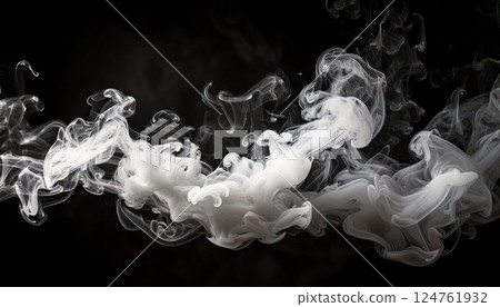 White smoke 124761932