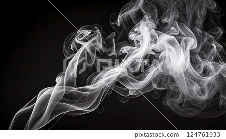 White smoke 124761933