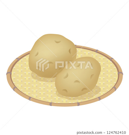 馬鈴薯圖標 124762410