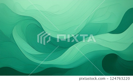 Green abstract background 124763220