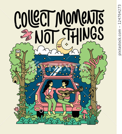 collect moments vector cute illustration collect moments vector cute illustration 124764273