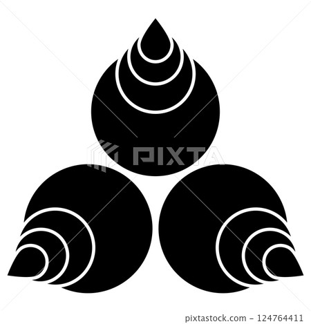 This is my family crest. It is called the three jewels together. 124764411