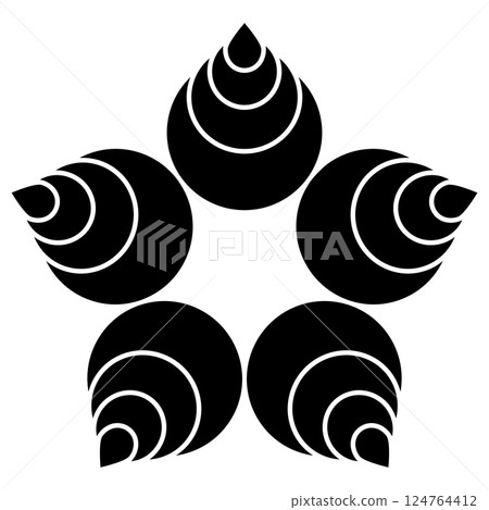 This is my family crest. It is called five jewels joined together. 124764412