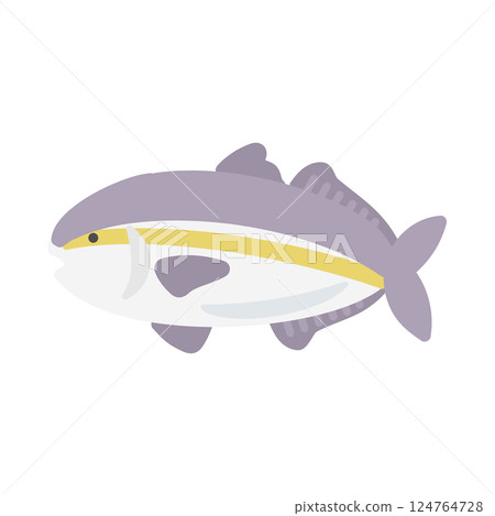 琥珀魚插圖 124764728