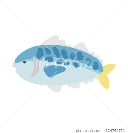 Mackerel Illustration 124764731
