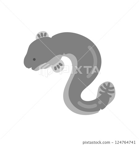 Eel illustration 124764741