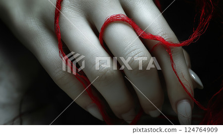 女手和紅線 女手和紅線 124764909