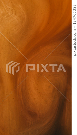 Abstract mist. Drop ink. Defocused yellow orange color cloud swirl texture in water blend liquid vapor floating on art creative background. Abstract mist. Drop ink. Defocused yellow orange color cloud swirl texture in water blend liquid vapor floating on art creative background. 124765355