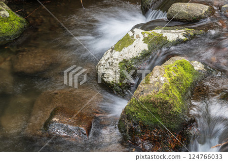 The clear stream of Kurama, Kyoto, Kyoto City The clear stream of Kurama, Kyoto, Kyoto City 124766033