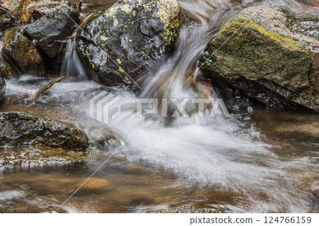 The clear stream of Kurama, Kyoto, Kyoto City The clear stream of Kurama, Kyoto, Kyoto City 124766159