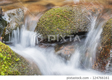 The clear stream of Kurama, Kyoto, Kyoto City 124766161