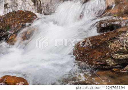 The clear stream of Kurama, Kyoto, Kyoto City The clear stream of Kurama, Kyoto, Kyoto City 124766194