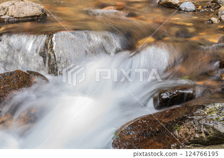 The clear stream of Kurama, Kyoto, Kyoto City The clear stream of Kurama, Kyoto, Kyoto City 124766195