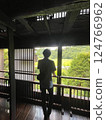 Man looking at the countryside 124766962