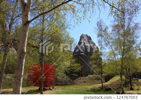 Scenery of the former stone quarry_Ishiyama Green Space Scenery of the former stone quarry_Ishiyama Green Space 124767003