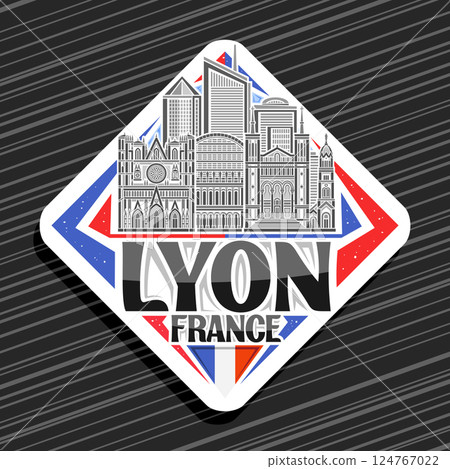 Vector logo for Lyon Vector logo for Lyon 124767022
