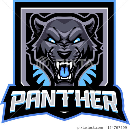 Panther head mascot Panther head mascot 124767399