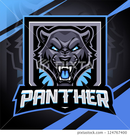 Panther head esport mascot logo design Panther head esport mascot logo design 124767400