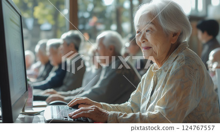 Computer classes for the elderly Computer classes for the elderly 124767557