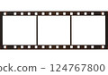 film strip isolated on white 124767800