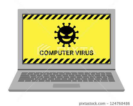 筆記型電腦病毒 124768486