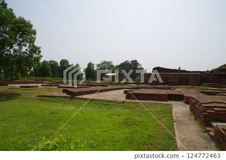 India World Heritage Site: Mahavihara Archaeological Site, Nalanda, Bihar India World Heritage Site: Mahavihara Archaeological Site, Nalanda, Bihar 124772463