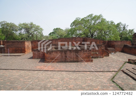 India World Heritage Site: Mahavihara Archaeological Site, Nalanda, Bihar India World Heritage Site: Mahavihara Archaeological Site, Nalanda, Bihar 124772482
