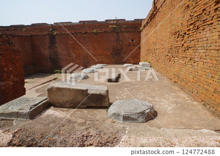 印度世界遺產：比哈爾邦那爛陀的馬哈維哈拉考古遺址 124772488