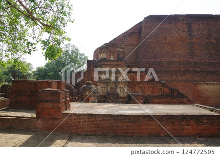 India World Heritage Site: Mahavihara Archaeological Site, Nalanda, Bihar India World Heritage Site: Mahavihara Archaeological Site, Nalanda, Bihar 124772505