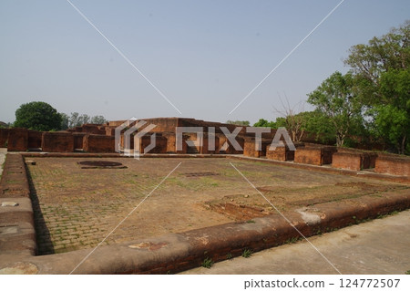 India World Heritage Site: Mahavihara Archaeological Site, Nalanda, Bihar 124772507
