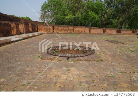 India World Heritage Site: Mahavihara Archaeological Site, Nalanda, Bihar 124772508