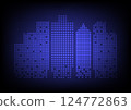 Abstract background with building cityscape 124772863