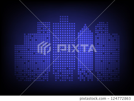 Abstract background with building cityscape 124772863