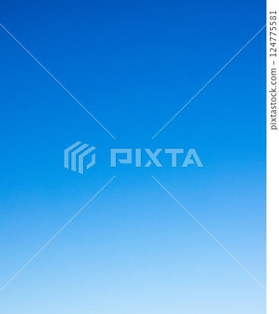 Clear blue sky background 124775581
