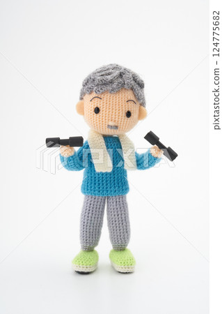 Amigurumi 娃娃：老年生活形象 124775682