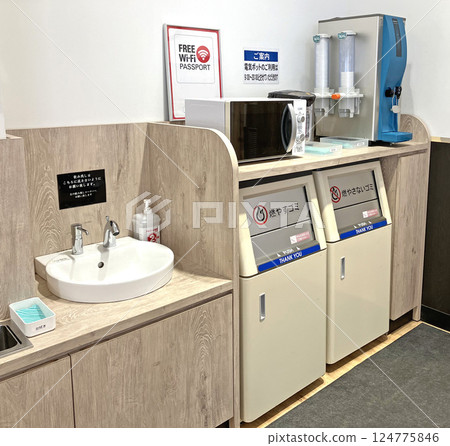 Self-service corner 124775846