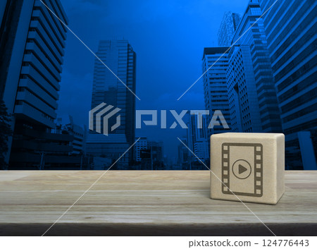 Business cinema online concept Business cinema online concept 124776443