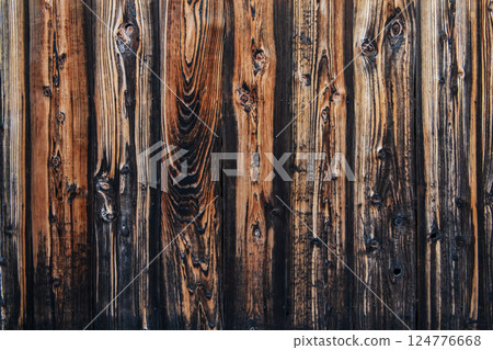 Wood dark texture background of old Japanese wall panel Wood dark texture background of old Japanese wall panel 124776668