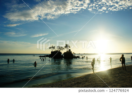 Willy's Rock, Boracay Island Willy's Rock, Boracay Island 124776924