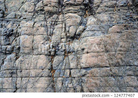 Exposed geological layers: Koshikijima 124777407