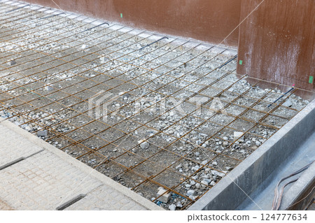 Before pouring concrete Before pouring concrete 124777634