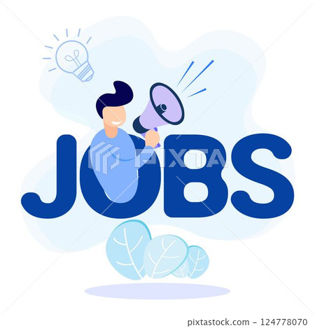 Illustration vector graphic cartoon character of jobs Illustration vector graphic cartoon character of jobs 124778070