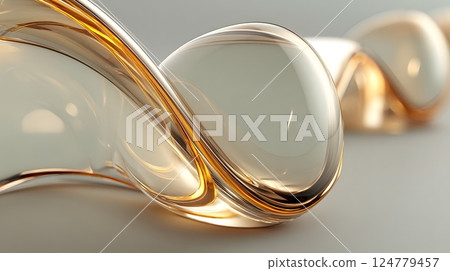 Abstract and cutting-edge images for presentations and materials 124779457