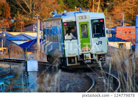 征服「悠遊阿武隈線」…磐越東線、Kiha 110系列 124779878